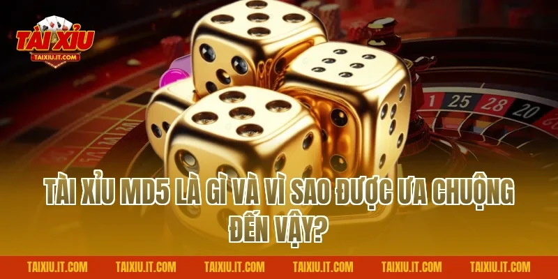 Tài Xỉu MD5 Là Gì Và Vì Sao Được Ưa Chuộng Đến Vậy?